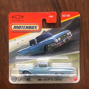 Matchbox 1960 Chevy El Camino Die-Cast Model - Blue